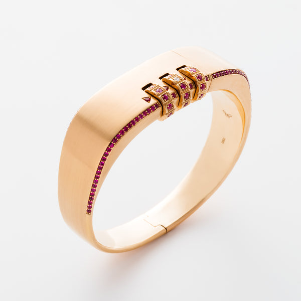 CODE ROSE GOLD RUBY PAVE