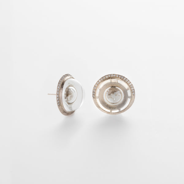 Glass Orb Earrings